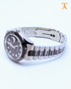 RLX Classic Date Day – Black & Silver Edition