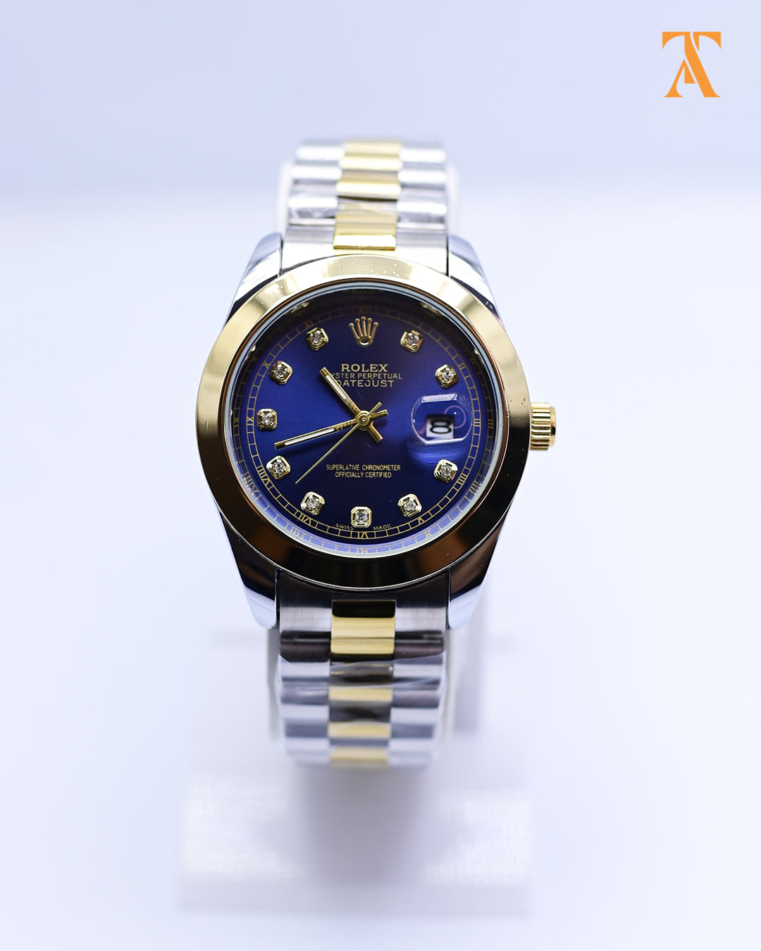 RLX Blue & Gold Datejust – Two Tone