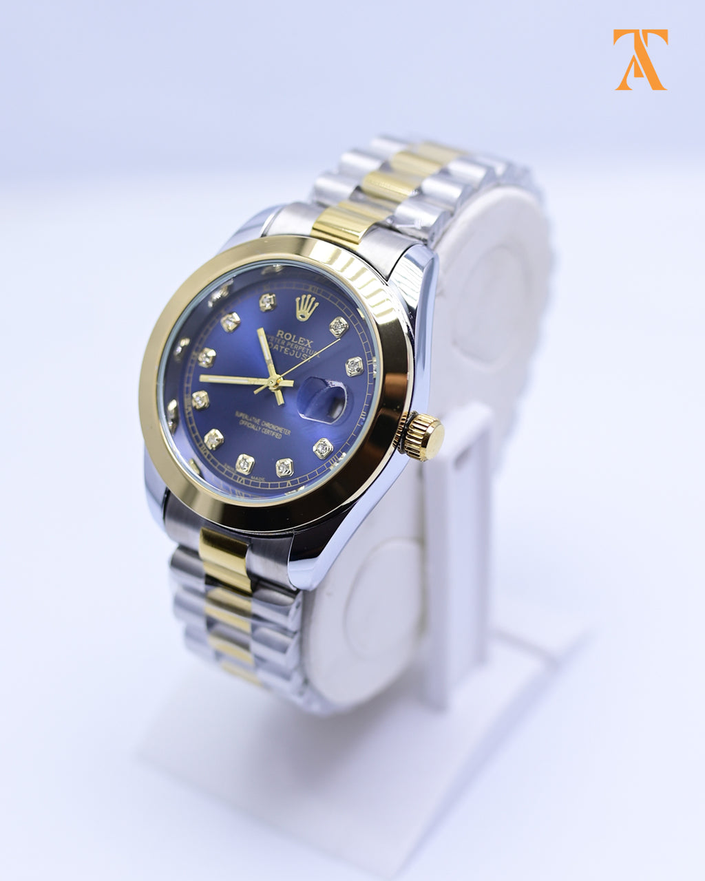 RLX Blue & Gold Datejust – Two Tone