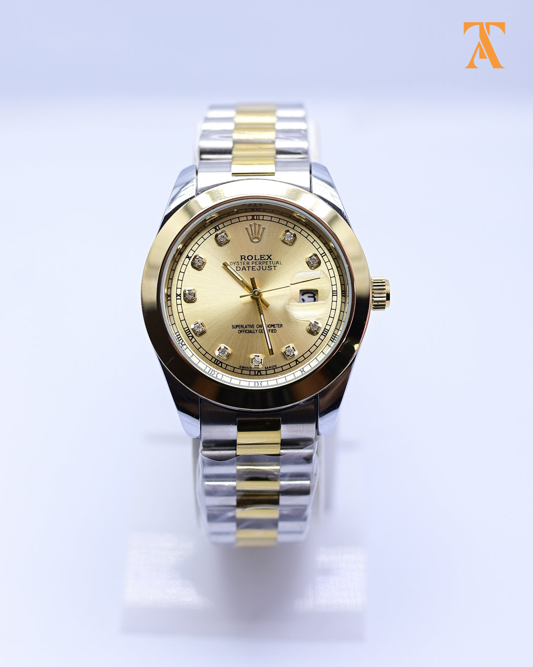 RLX Golden & Gold Datejust – Two Tone