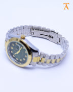 RLX Green & Gold Datejust – Two Tone