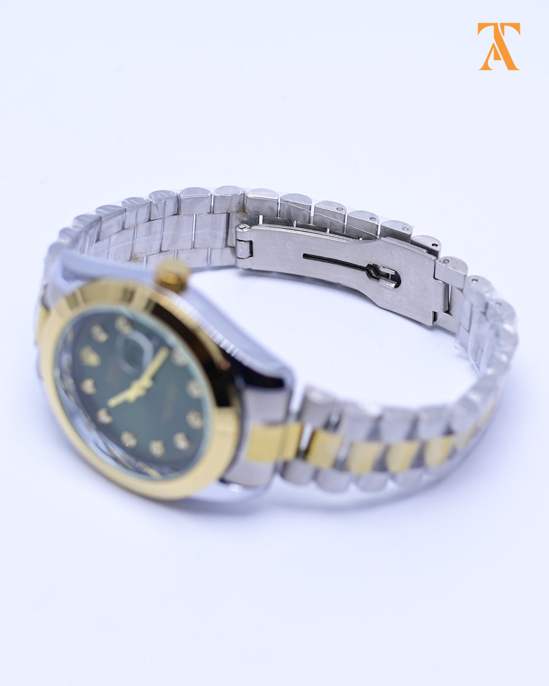RLX Green & Gold Datejust – Two Tone