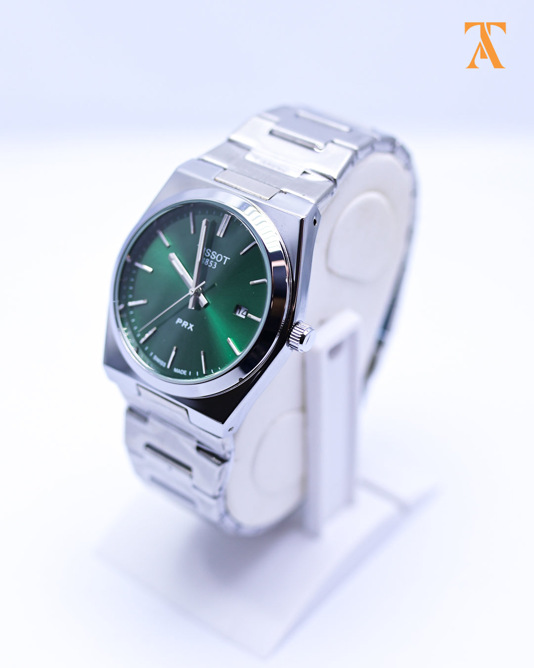 Tissot PRX 1853 Green Stainless Steel