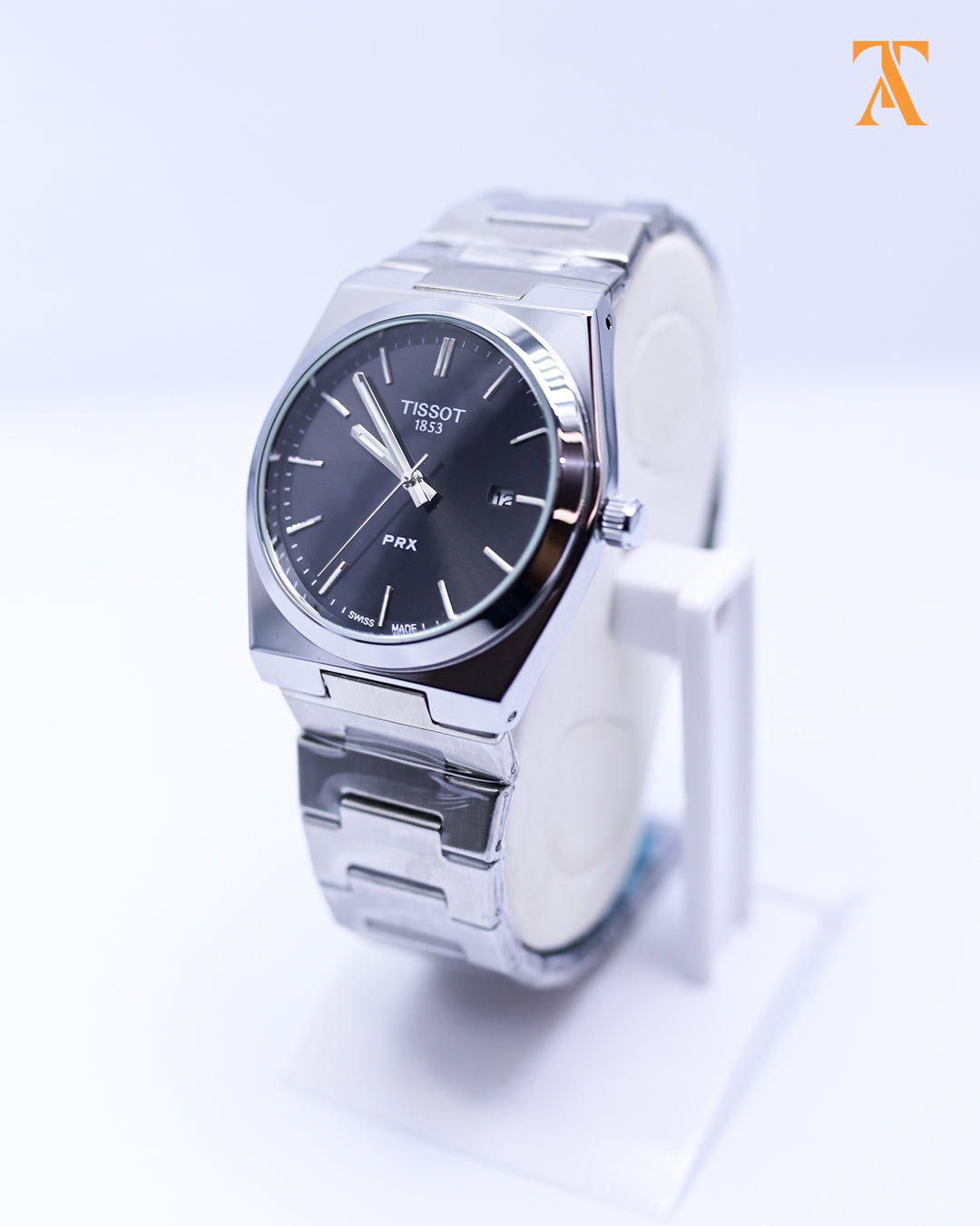 Tissot PRX 1853 Black Stainless Steel