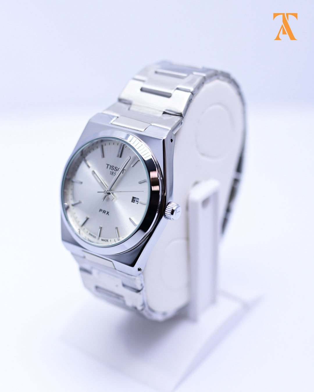 Tissot PRX 1853 White Stainless Steel