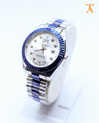 RLX Classic Date Day – Blue & Silver Edition