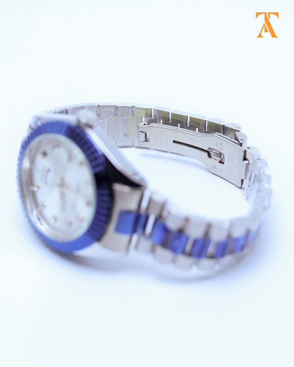 RLX Classic Date Day – Blue & Silver Edition