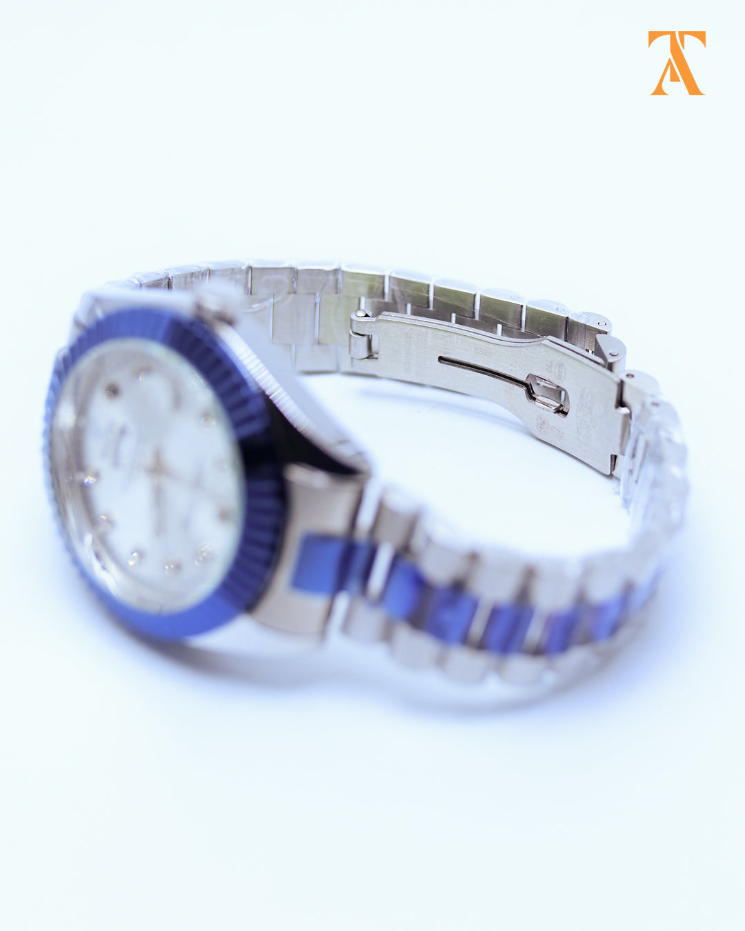 RLX Classic Date Day – Blue & Silver Edition